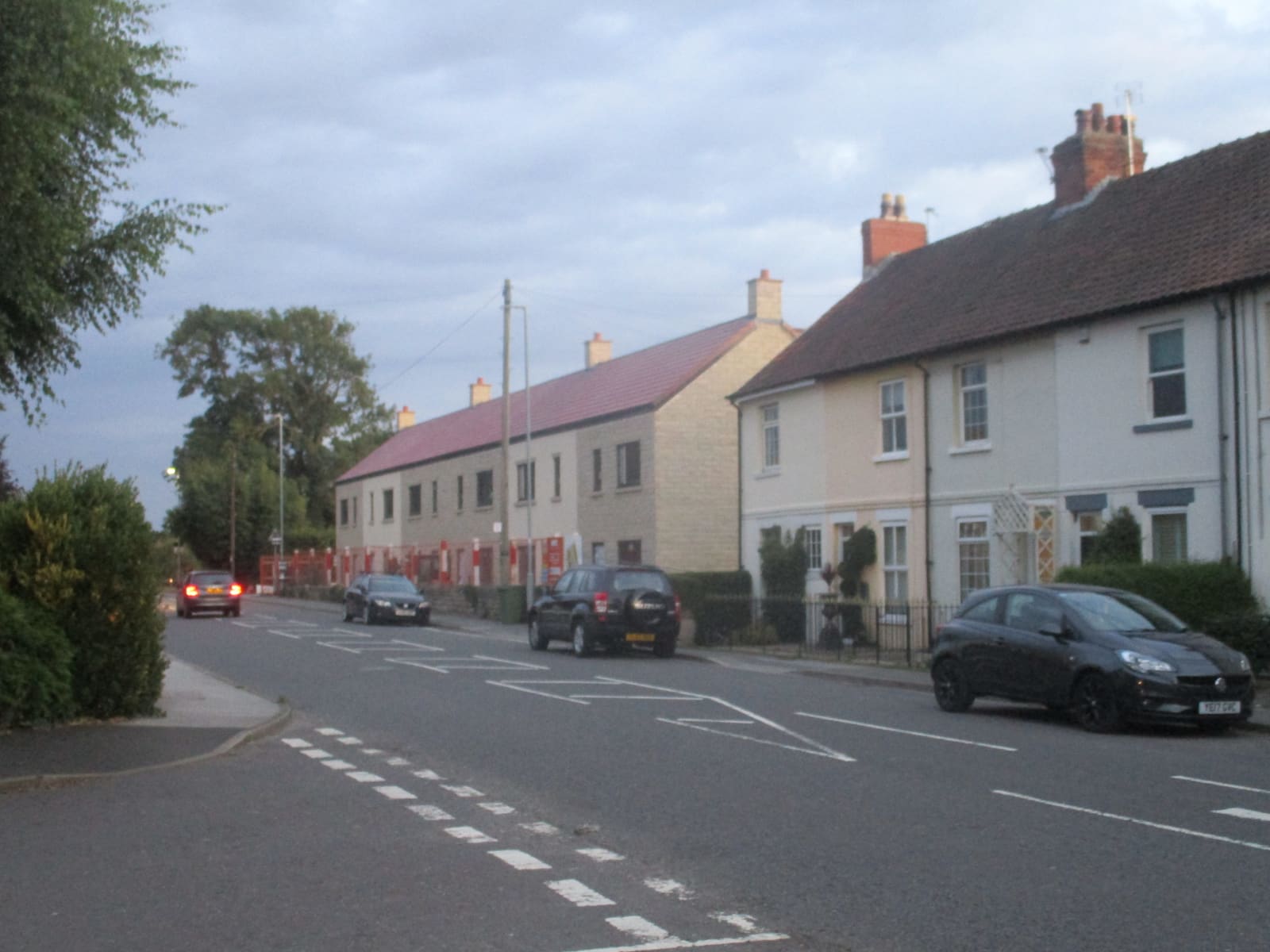 New houses under construction on Deighton Road, Wetherby